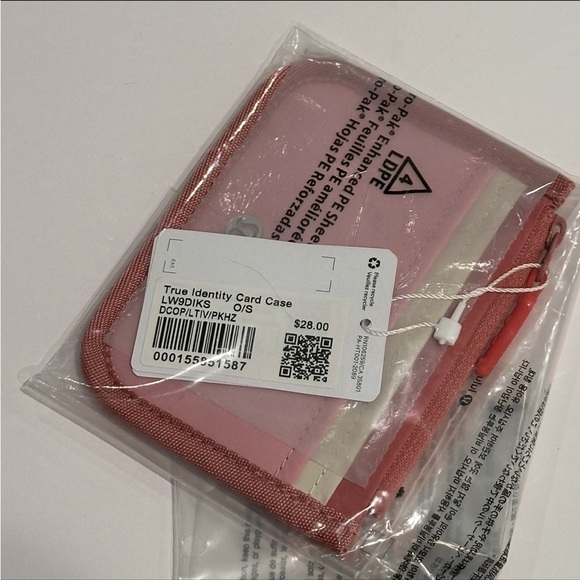 Lululemon Athletica Pink and White Key & Card Holder - Picture 4 of 6